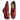 Red Carpet Patterned Brogue-Oxford-OCELOT MARKET-Ocelot Market where everything is handmade