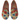Women's Turkish Kilim Loafer Red & Blue with Cream Pattern-Ocelot Market