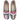 Women's Turkish Kilim Loafers Pinks with Brown 5 US/36 EU by OCELOT MARKET handcrafted ethical shoes Global Marketplace for Handmade