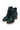 Rising Mara Leather Heel Booties in Emerald-Boots-Bali ELF-Ocelot Market where everything is handmade